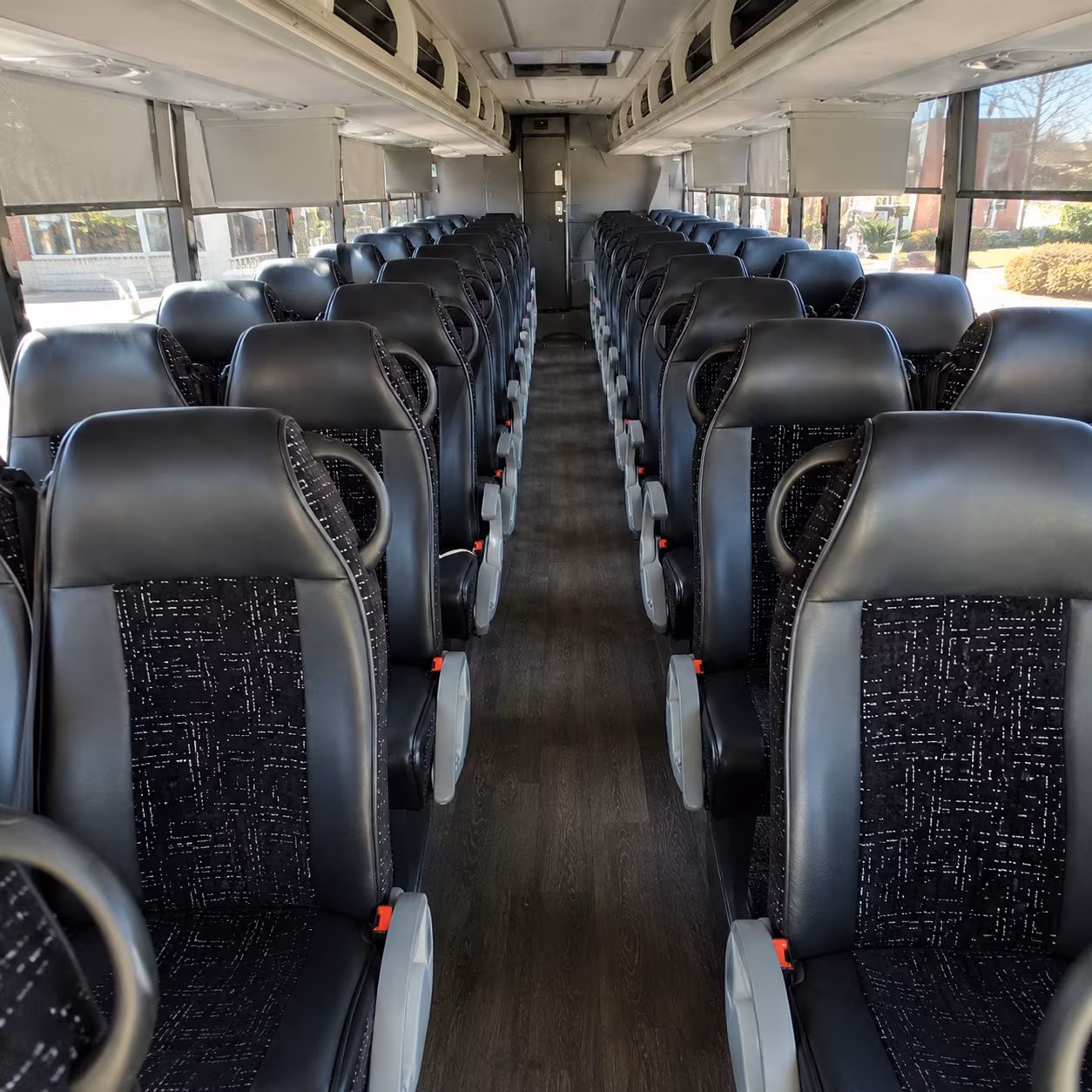 40-56 Passenger Charter Bus Inside