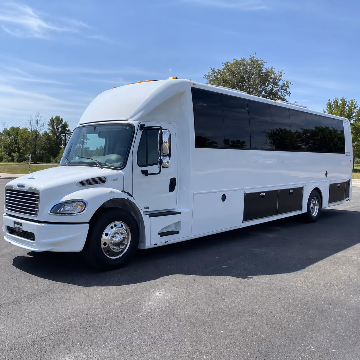 Fort Worth Bachelor & Bachelorette Transportation party bus exterior