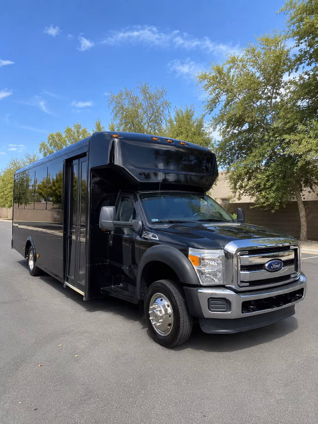 Fort Worth Concert & Music Festival Transportation party bus exterior
