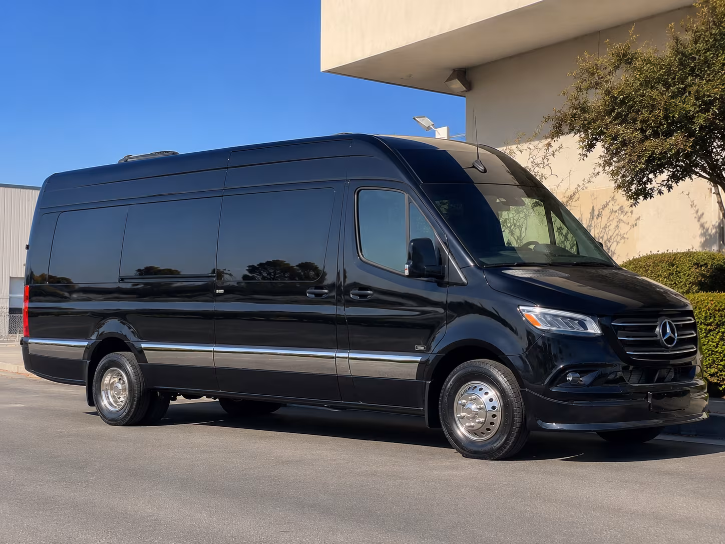 Fort Worth Corporate Transportation party bus exterior