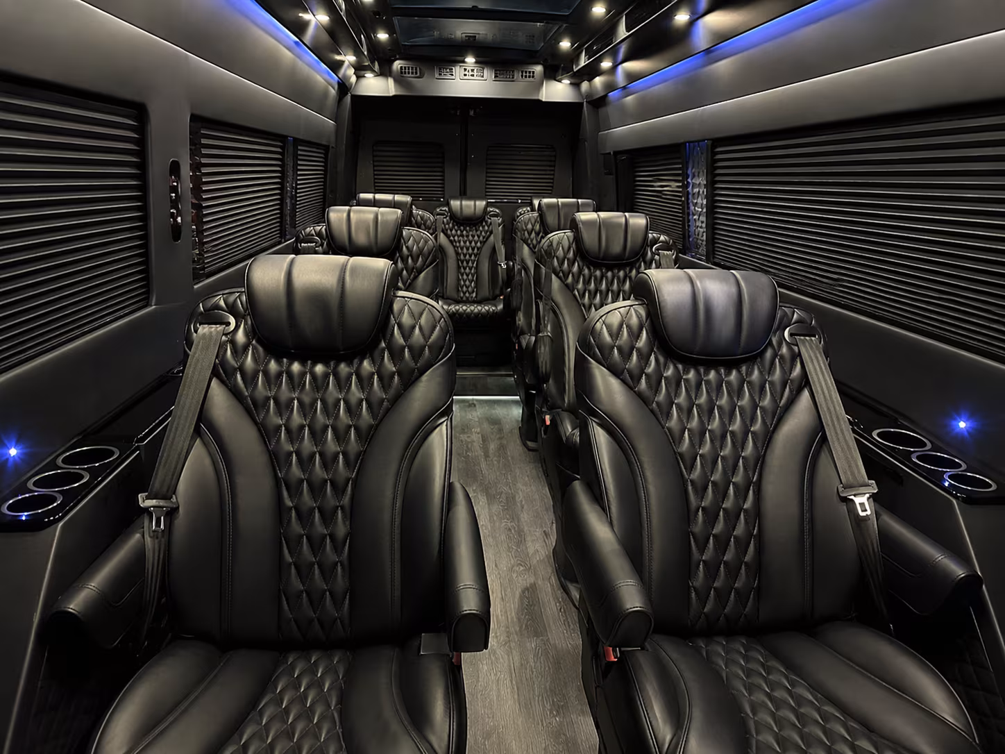 Fort Worth Corporate Transportation party bus exterior