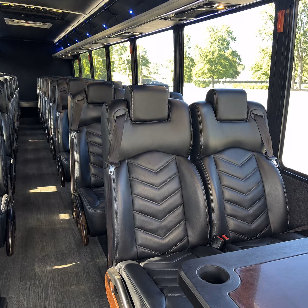 Fort Worth Corporate Transportation onboard seating