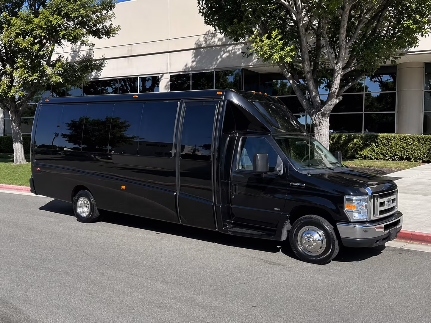 Fort Worth Private Event Transportation party bus exterior