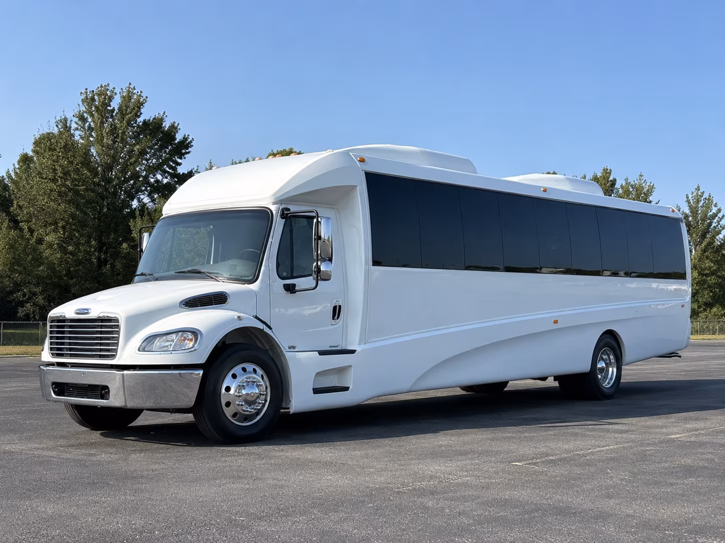 Fort Worth Private Event Transportation party bus interior