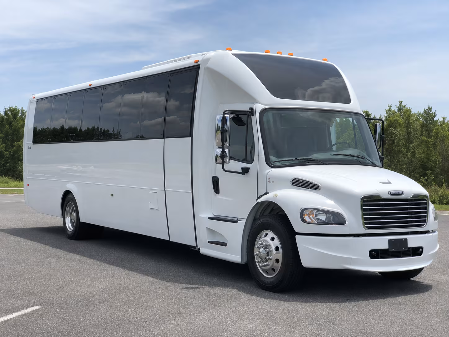 Fort Worth Prom & Homecoming Transportation party bus interior