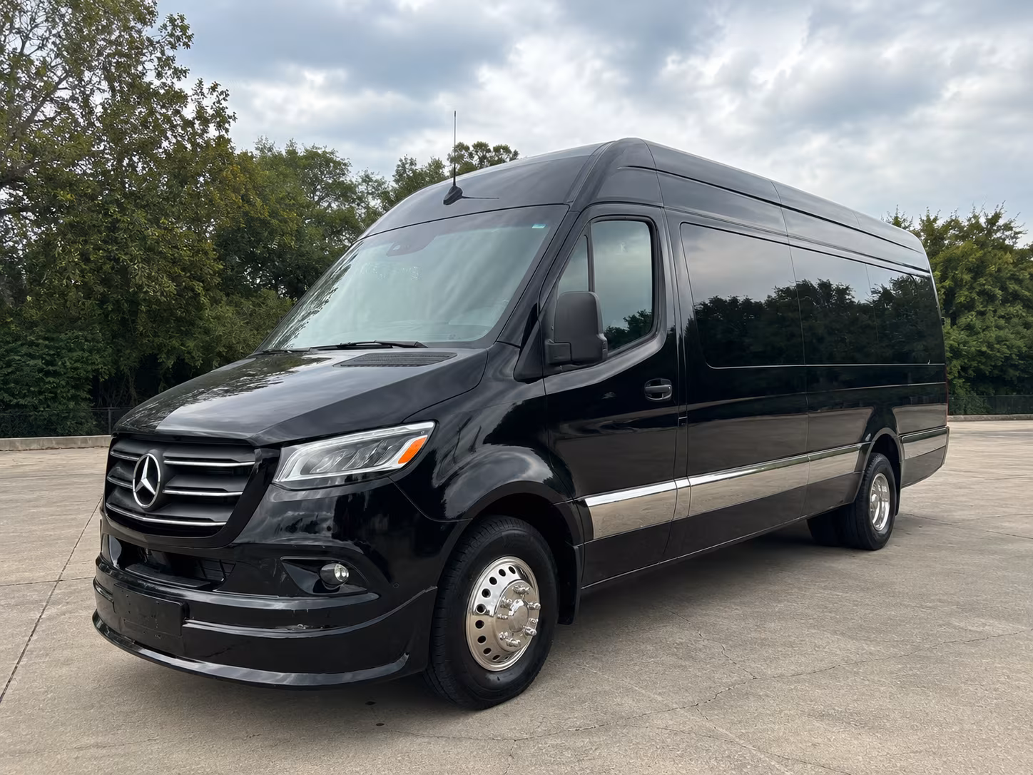 Fort Worth School Event Transportation party bus exterior