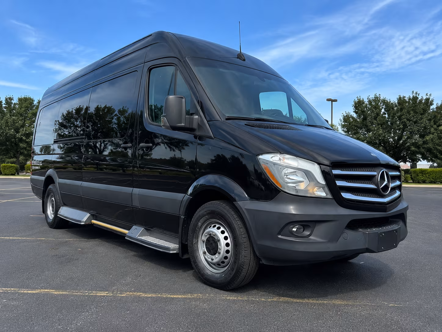 Fort Worth School Event Transportation party bus exterior