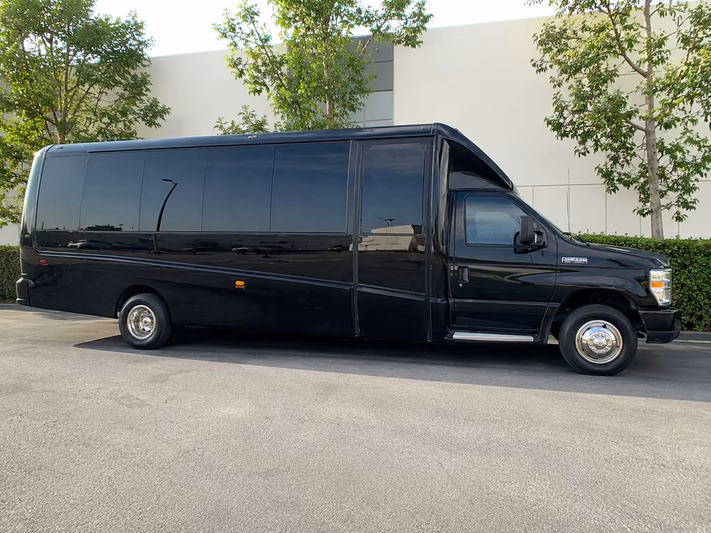 Fort Worth School Event Transportation party bus interior