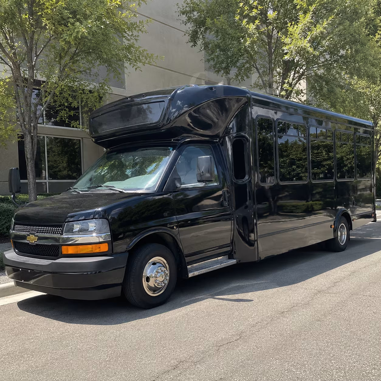 Fort Worth Wedding Transportation onboard seating
