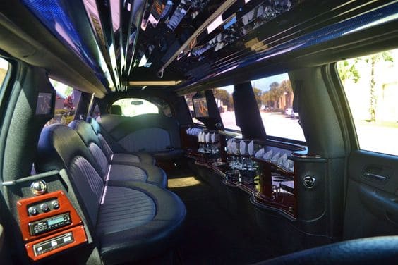 Fort Worth Escalade Limos Interior