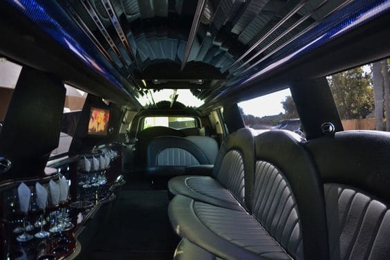Fort Worth Hummer Limos Interior