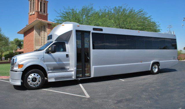 Fort Worth 50 Passenger Charter Bus