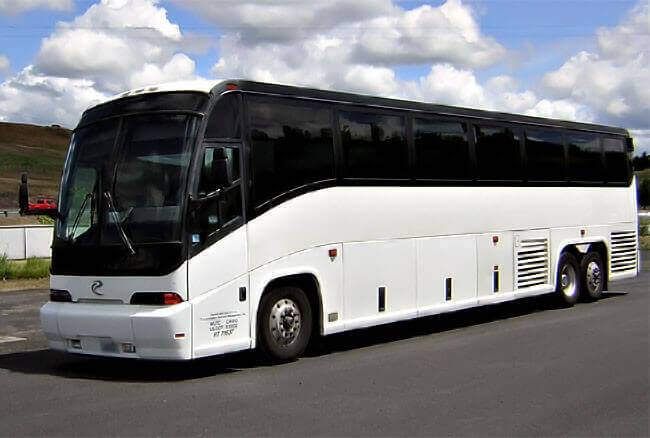 Fort Worth 54 Passenger Charter Bus