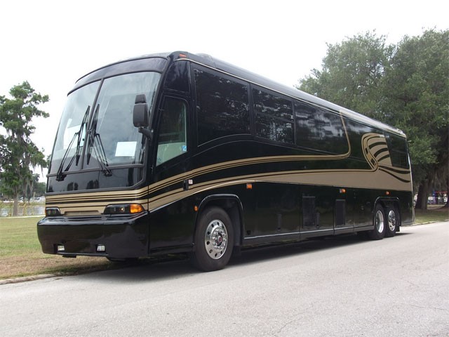 Fort Worth 56 Passenger Charter Bus