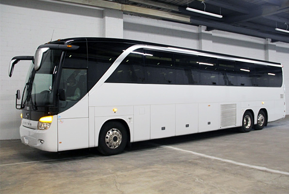 Fort Worth 56 Passenger Charter Bus