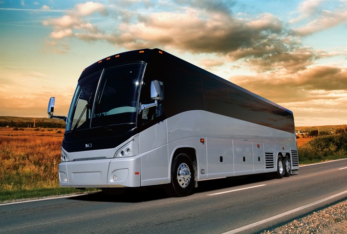 Fort Worth 57 Passenger Charter Bus
