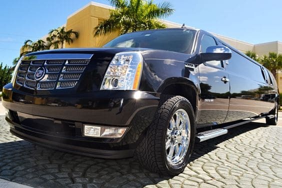 Fort Worth Black Escalade Limo