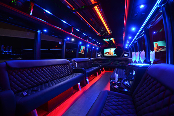 40 passenger party bus rental Fort Worth