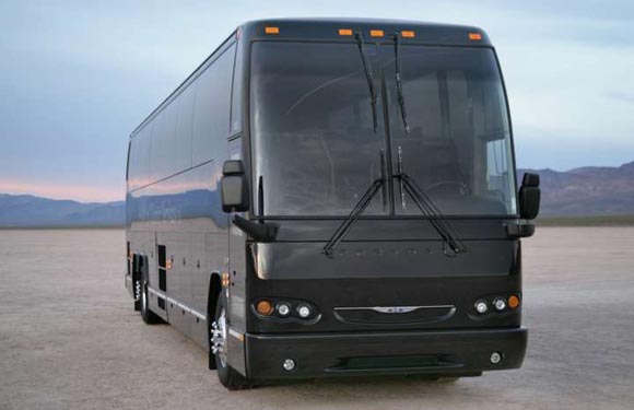 Fort Worth 56 Passenger Charter Bus
